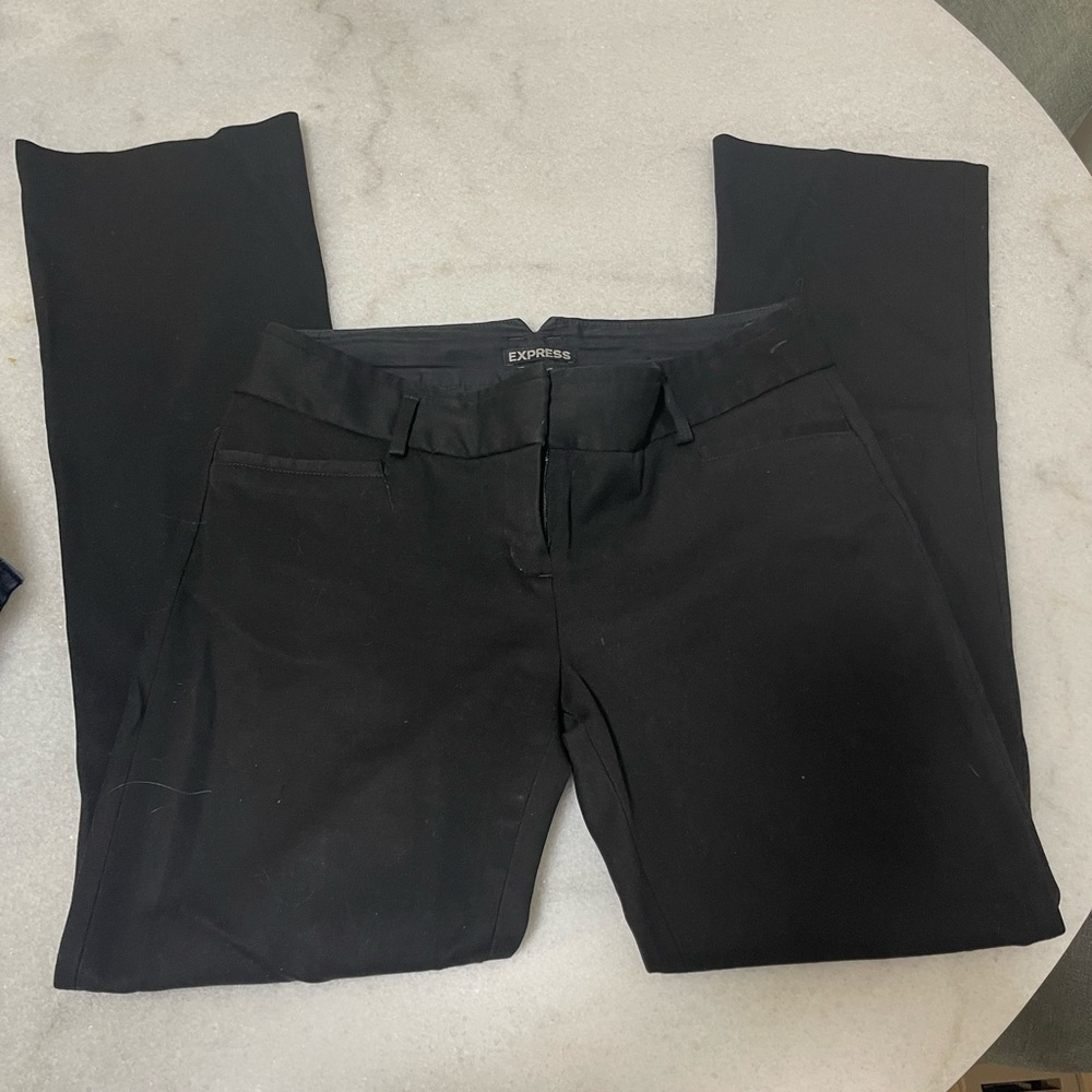 Black express columnist pants